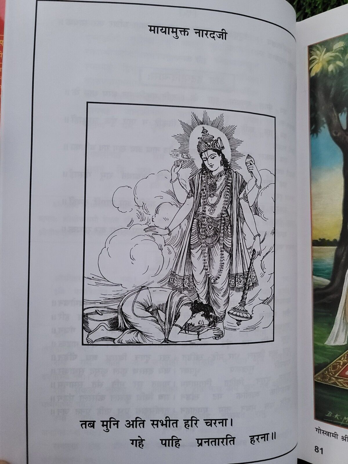 Shiri Goswami Tulsidas Sri Ram Chrit Manas Steek Bold Words Hindi HIndu Granth M