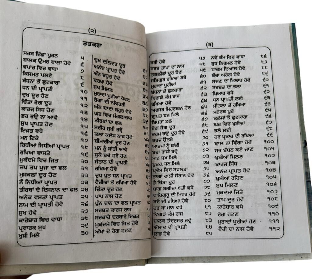 Sikh sankat mochan shabads selected protection shabads book punjabi gurmukhi A21