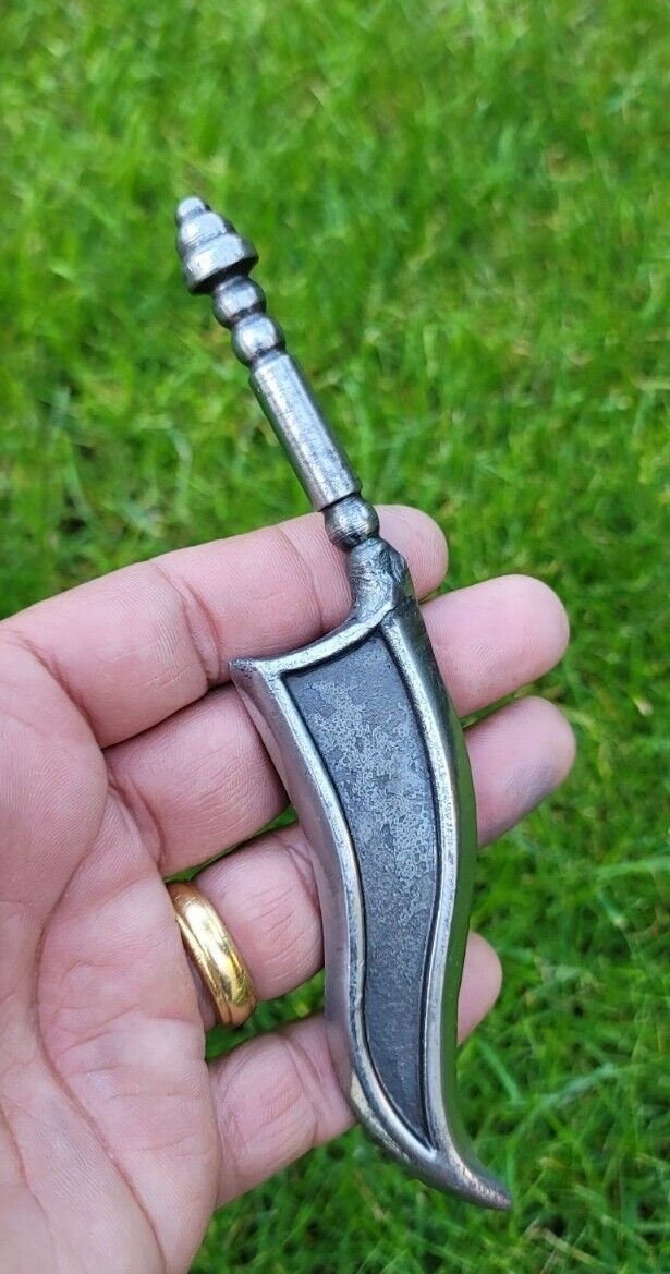 Khalsa Sarbloh Bhagauti Pure iron punjabi sikh singh kaur taksali Shastar BB23A