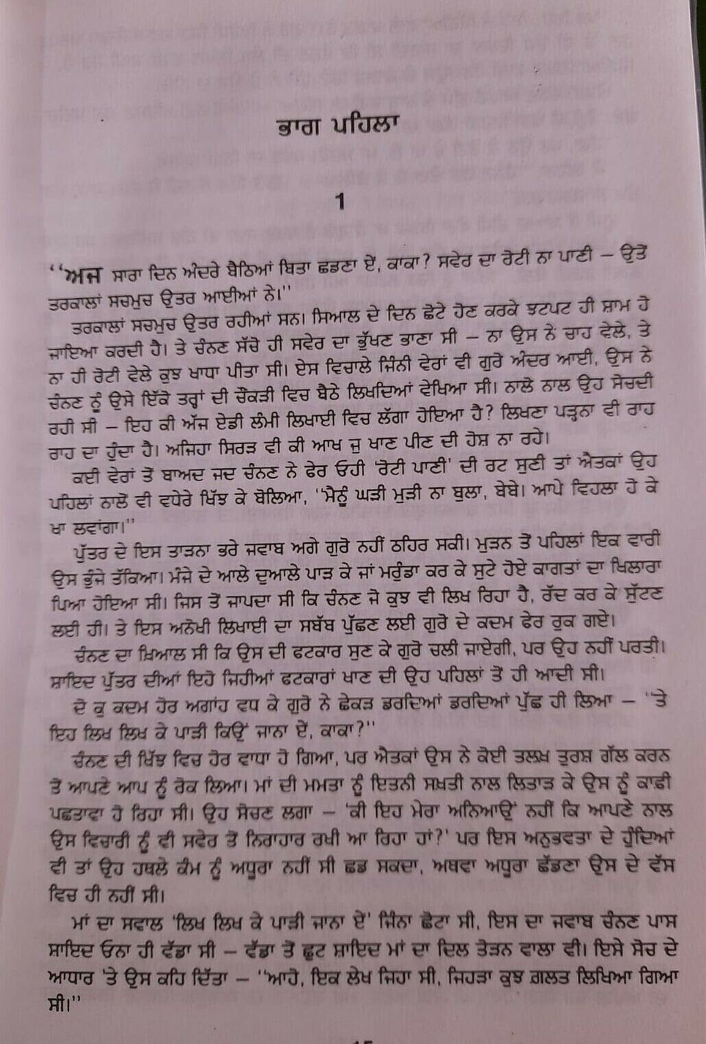 Pujari novel by nanak singh punjabi reading literature new panjabi book b44 gift