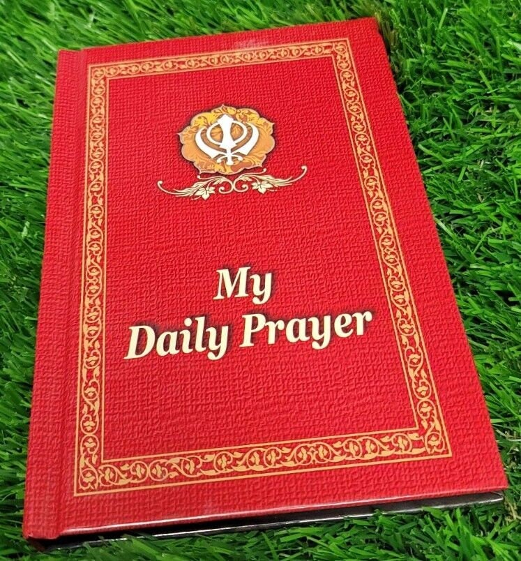 Sikh My Daily Prayer Gutka Sahib Japji Bani Ardaas Gurmukhi Punjabi English New