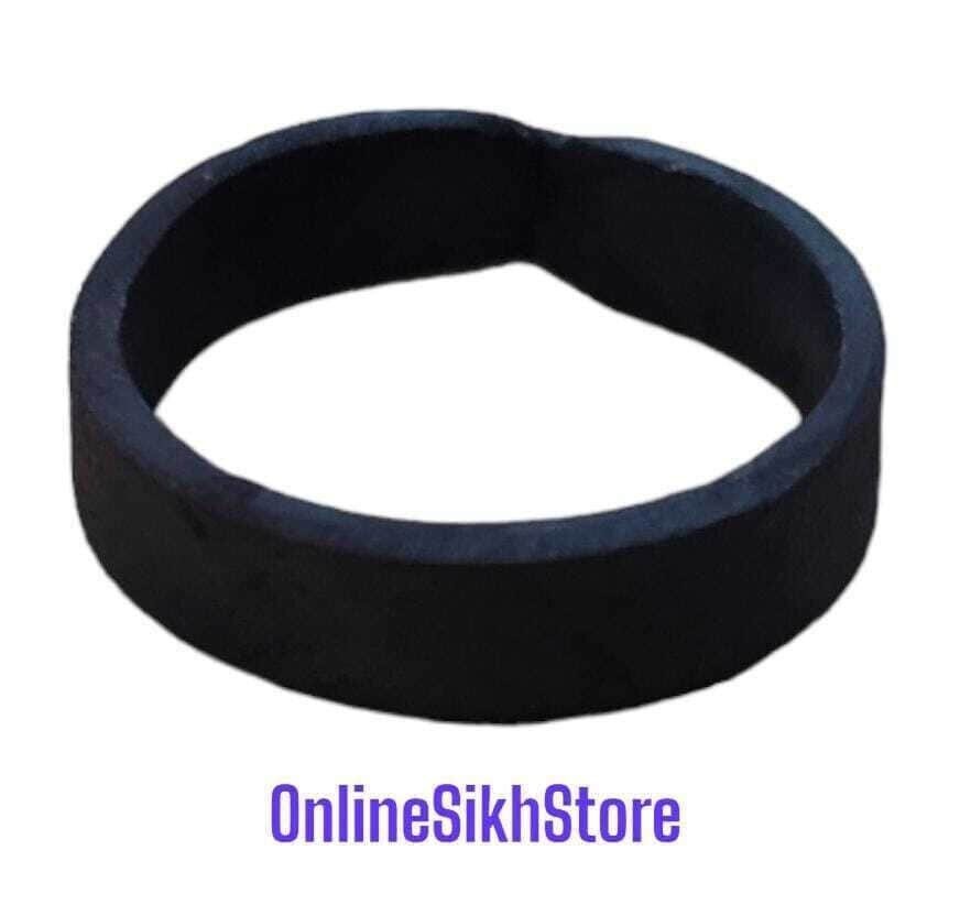 Shani Iron Ring Horse Shoe Handmade Saturn Protection Ring Challa Iron Chala EEE4