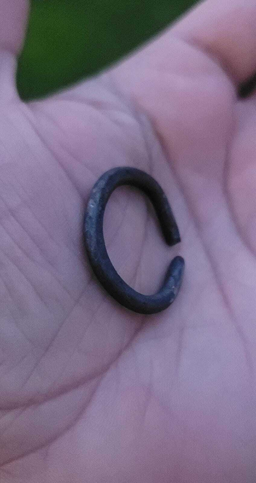 Boat Nail Ring Shani Chala Evil Eye Saturn protection Iron Mundi Astrology EEE2G Shanidosh Planetary