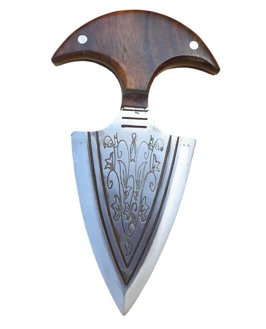 Khalsa Sarbloh Punch Pure iron Punjabi Sikh singh kaur Taksali Maaroo Shastar W21