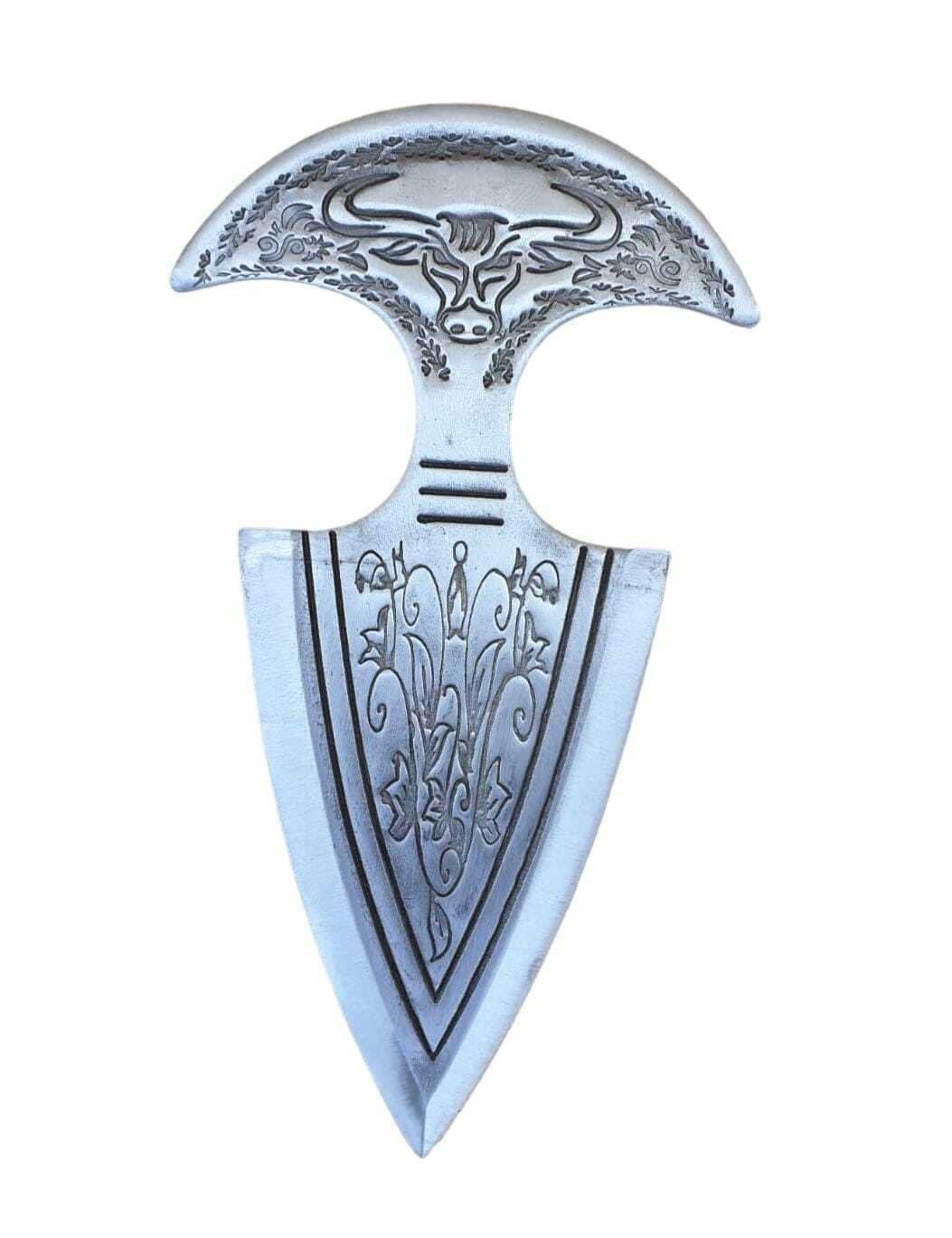 Khalsa Sarbloh Punch Pure iron Punjabi Sikh singh kaur Taksali Maaroo Shastar W21