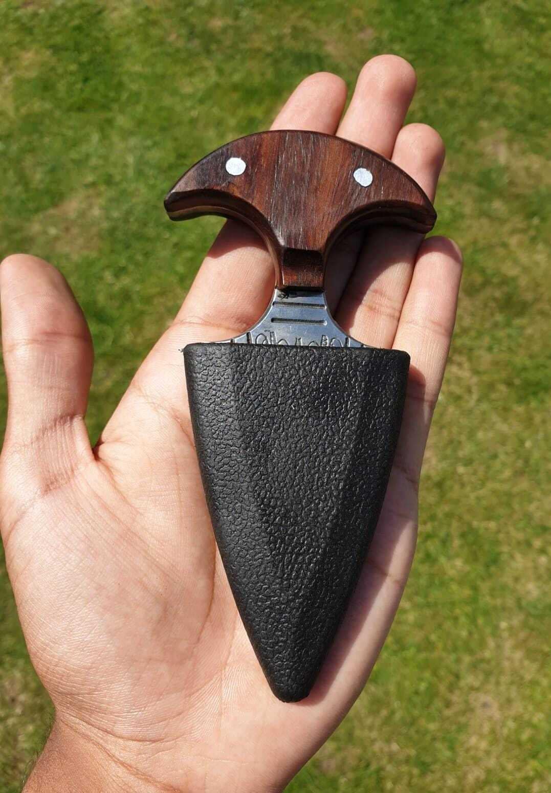 Khalsa Sarbloh Punch Pure iron Punjabi Sikh singh kaur Taksali Maaroo Shastar W21