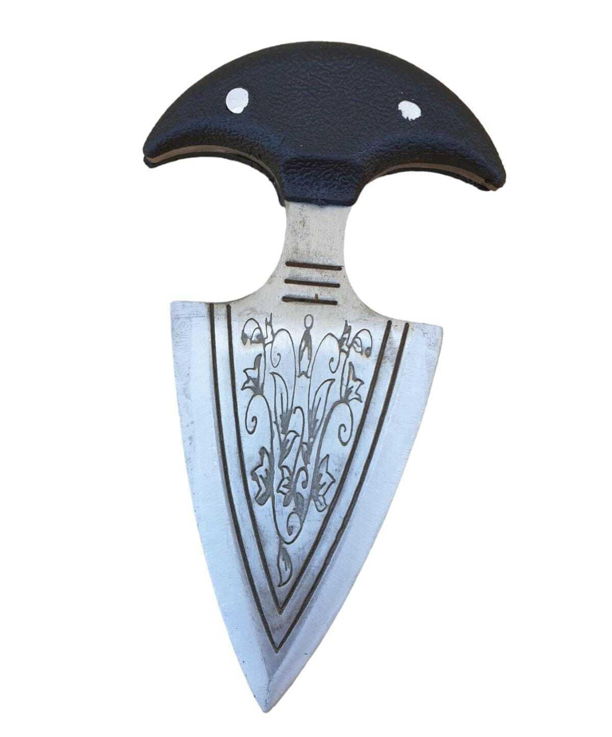Khalsa Sarbloh Punch Pure iron Punjabi Sikh singh kaur Taksali Maaroo Shastar W21