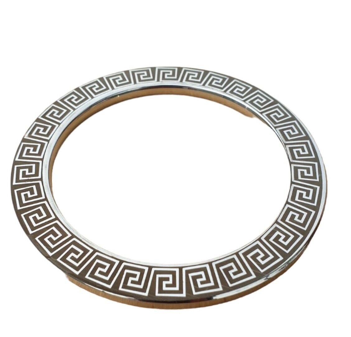 Stainless Steel Kara Floral Gurmukhi Karha Punjabi Kada Sikh Singh Bangle New N9R