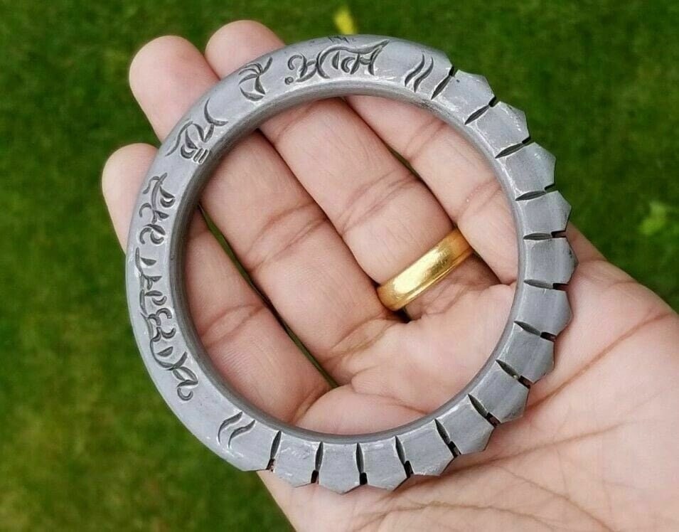Sikh kara sarbloh bangle singh kaur khalsa mero roop hai khaas iron kada k18