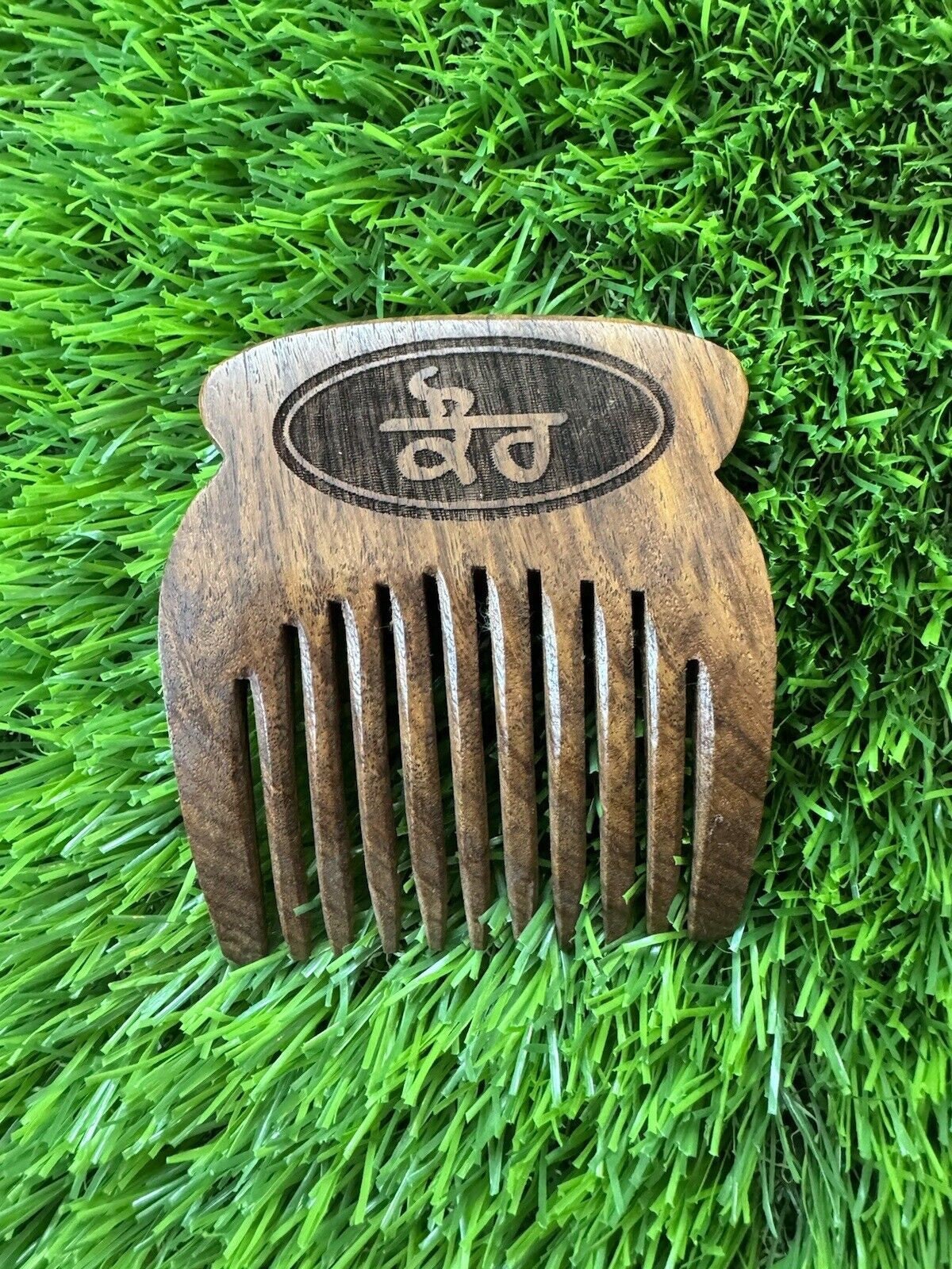 Sikh Kanga Sheesham Wooden Comb Khalsa Engraved Singh Kaur Wood Premium Kakar OFA High Quality Kangha