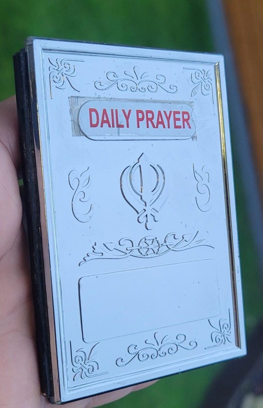 Sikh Daily Prayer Nitnem gurbani Japji Rehras Gutka Sahib ji kaur Roman English