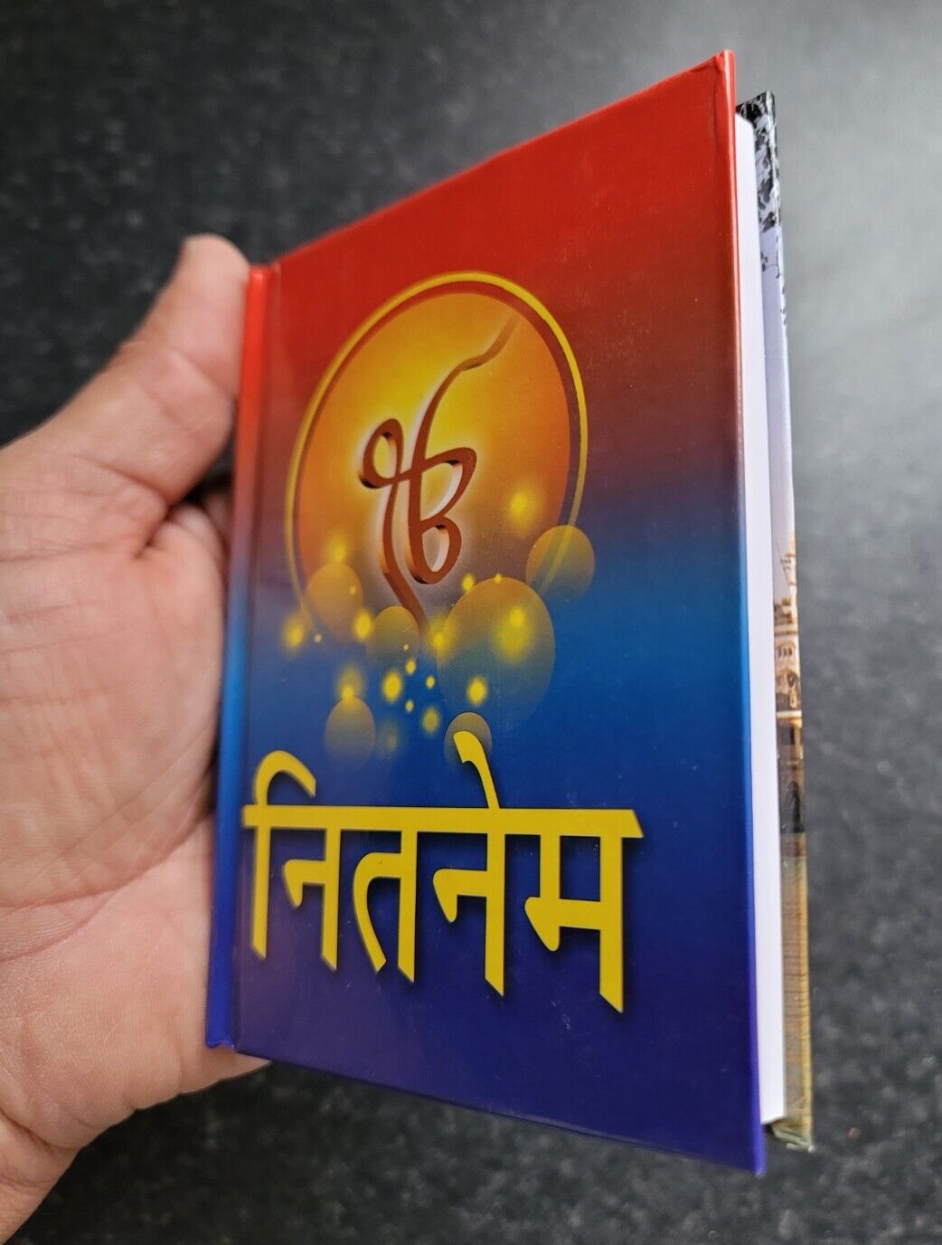 Small Sikh Nitnem Gutka Sahib Ji Hindi Jap Ji Jaap Rehras Anand Sohila Bani Book VVV35