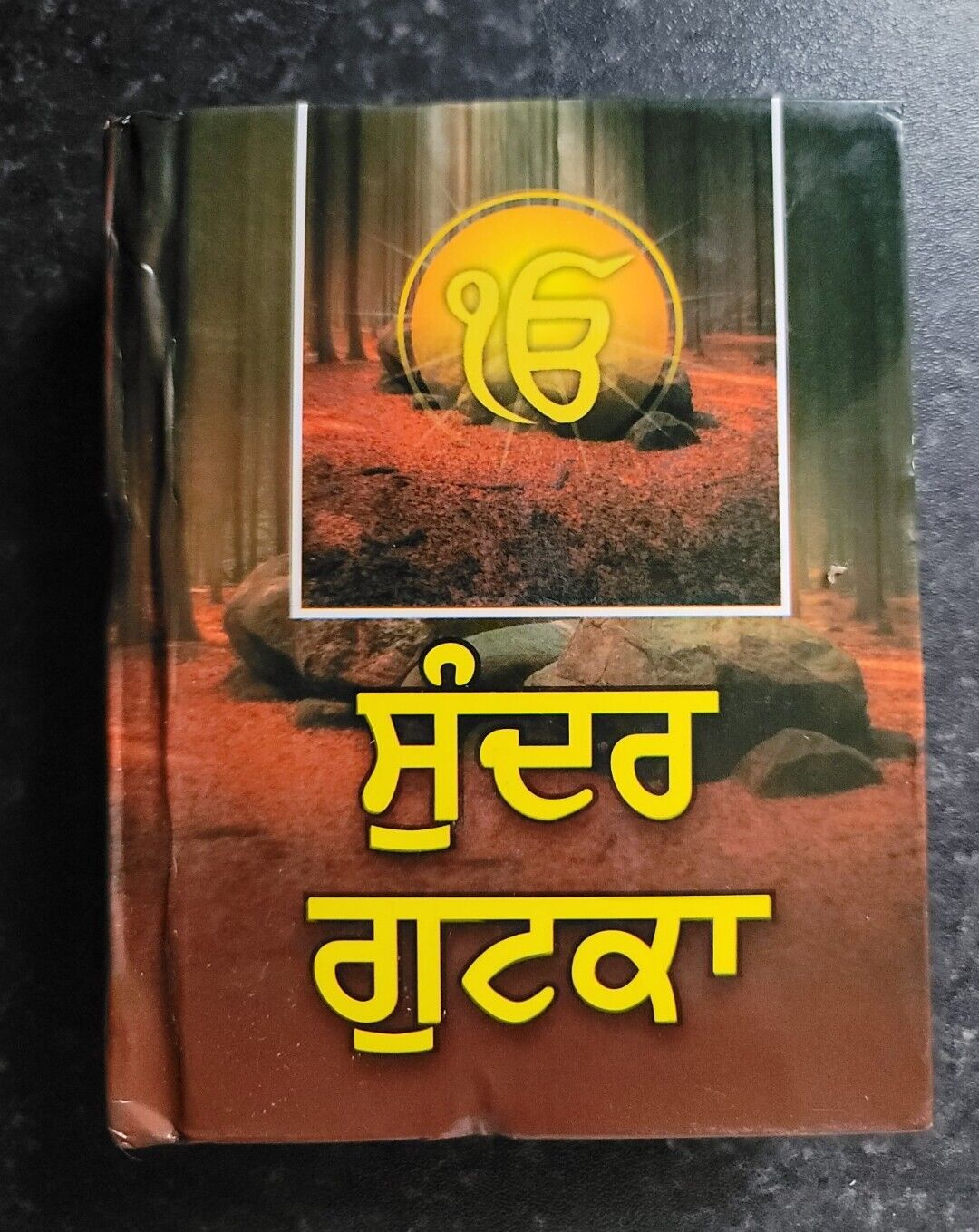 Sikh Khalsa Big Sunder Gutka Sahib Nitnem Japji Sukhmani Bani Pothi Punjabi VV31