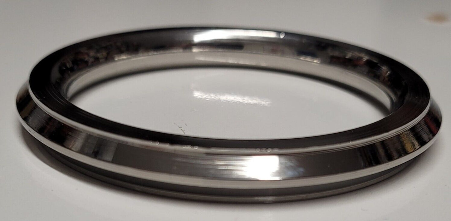 Sikh Kara Stainless Steel Collar Edge Heavy Kada Singh Kaur Bangle OG3 Punjabi New
