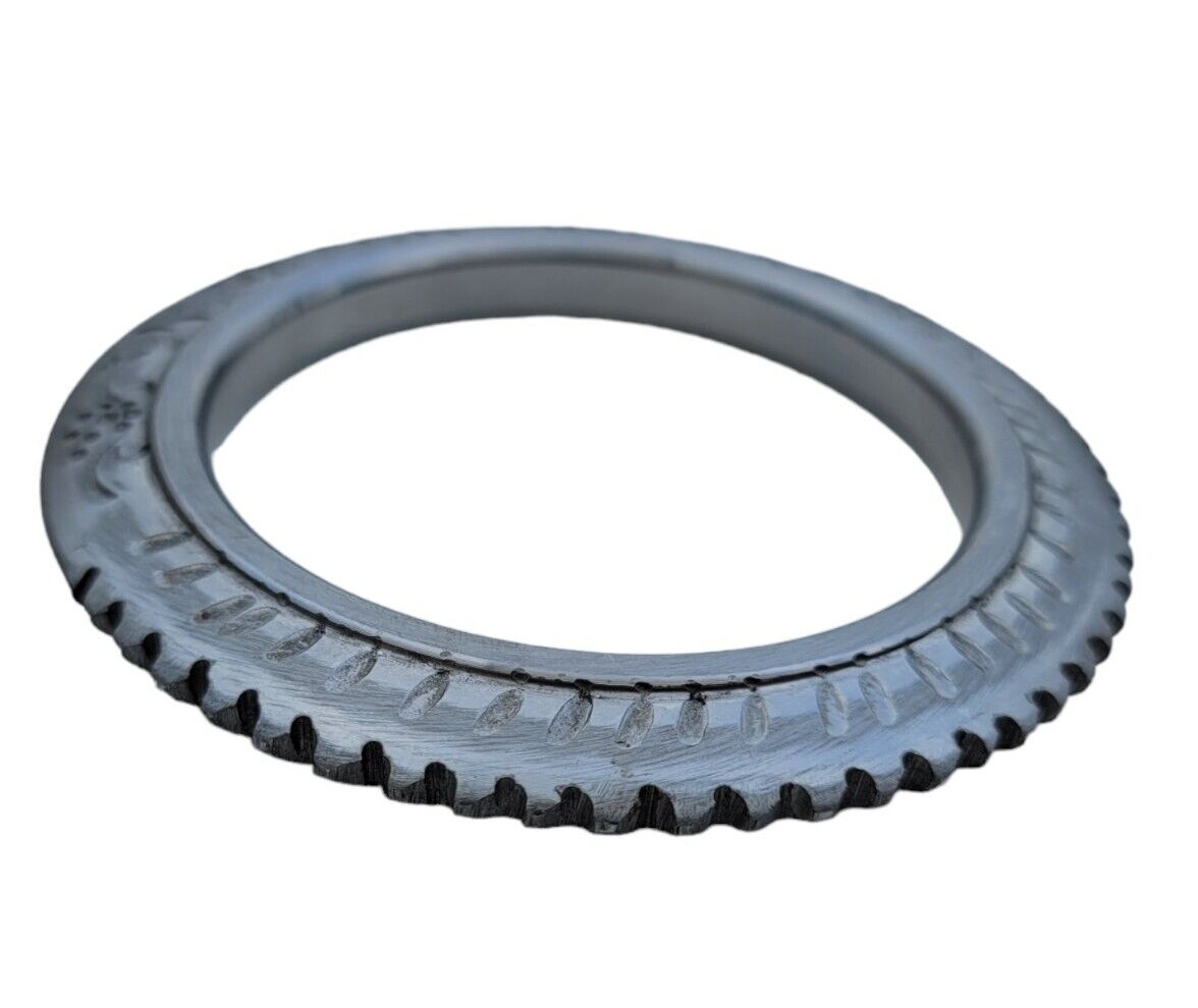 Sarbloh Toothed Chakri Kara Aari Kada Sikh Khalsa Iron Tooth Cut Khalsa Bangle OG8