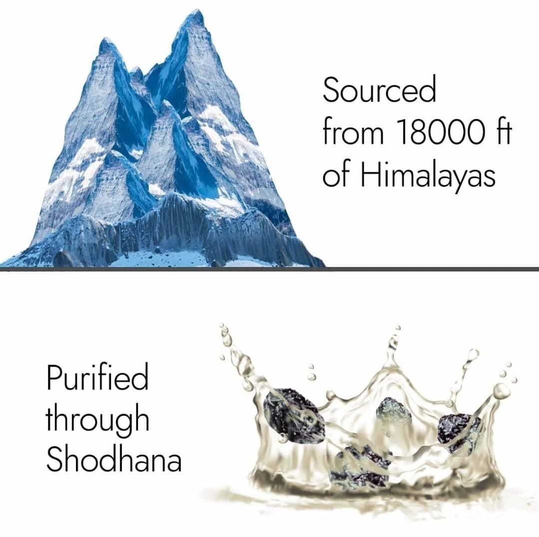 Himalyan Shilajit Resin 100% Pure 20 Grams Lab Tested Safest Highest Gold Grade