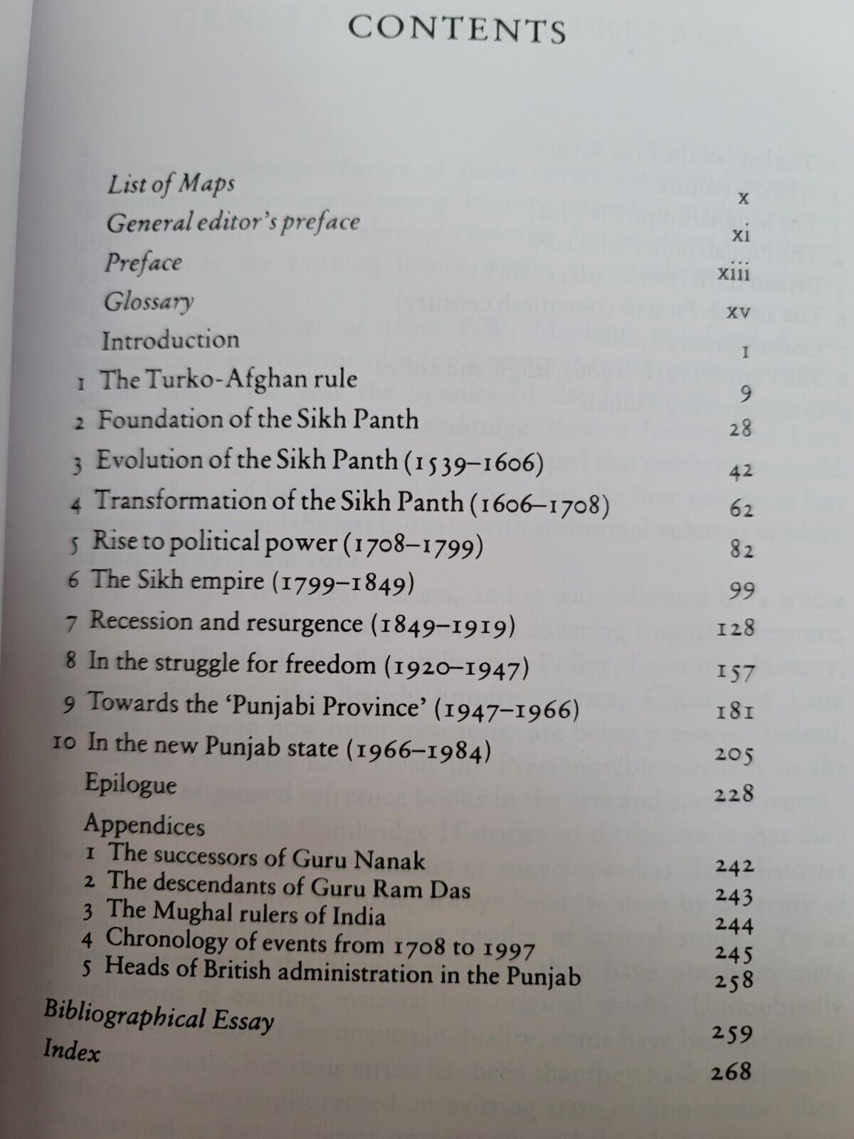 The Sikhs of the Punjab J.S. Grewal English Sikh History Book Cambridge Uni New