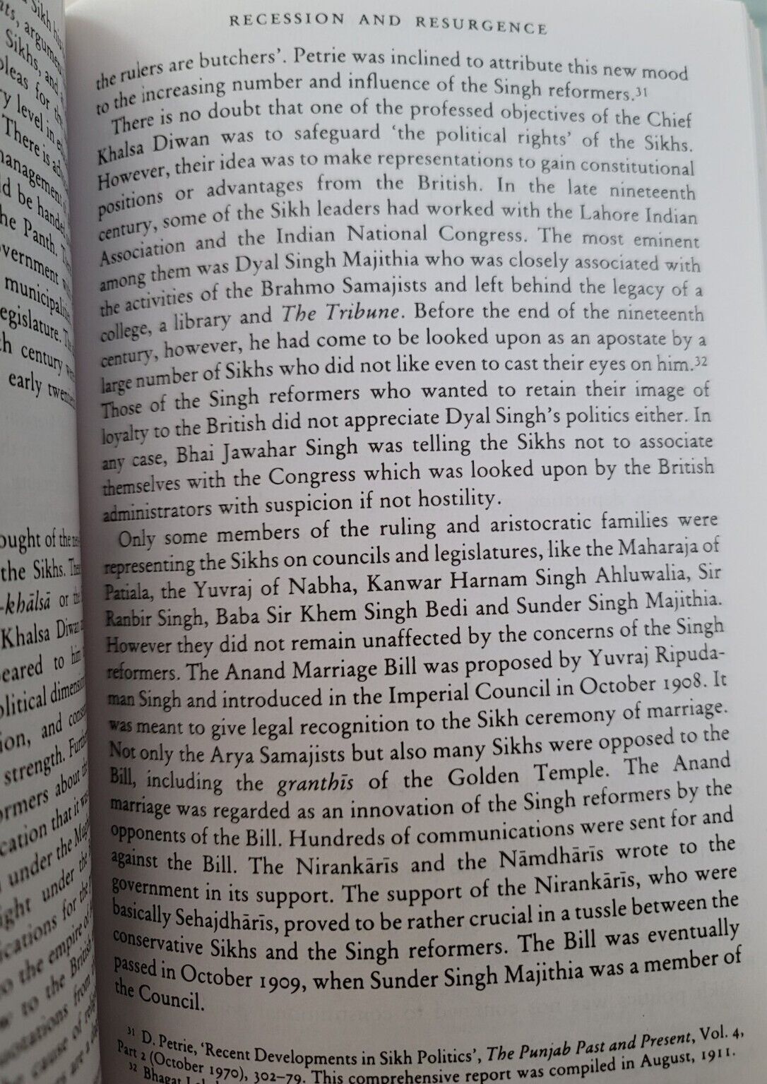 The Sikhs of the Punjab J.S. Grewal English Sikh History Book Cambridge Uni New
