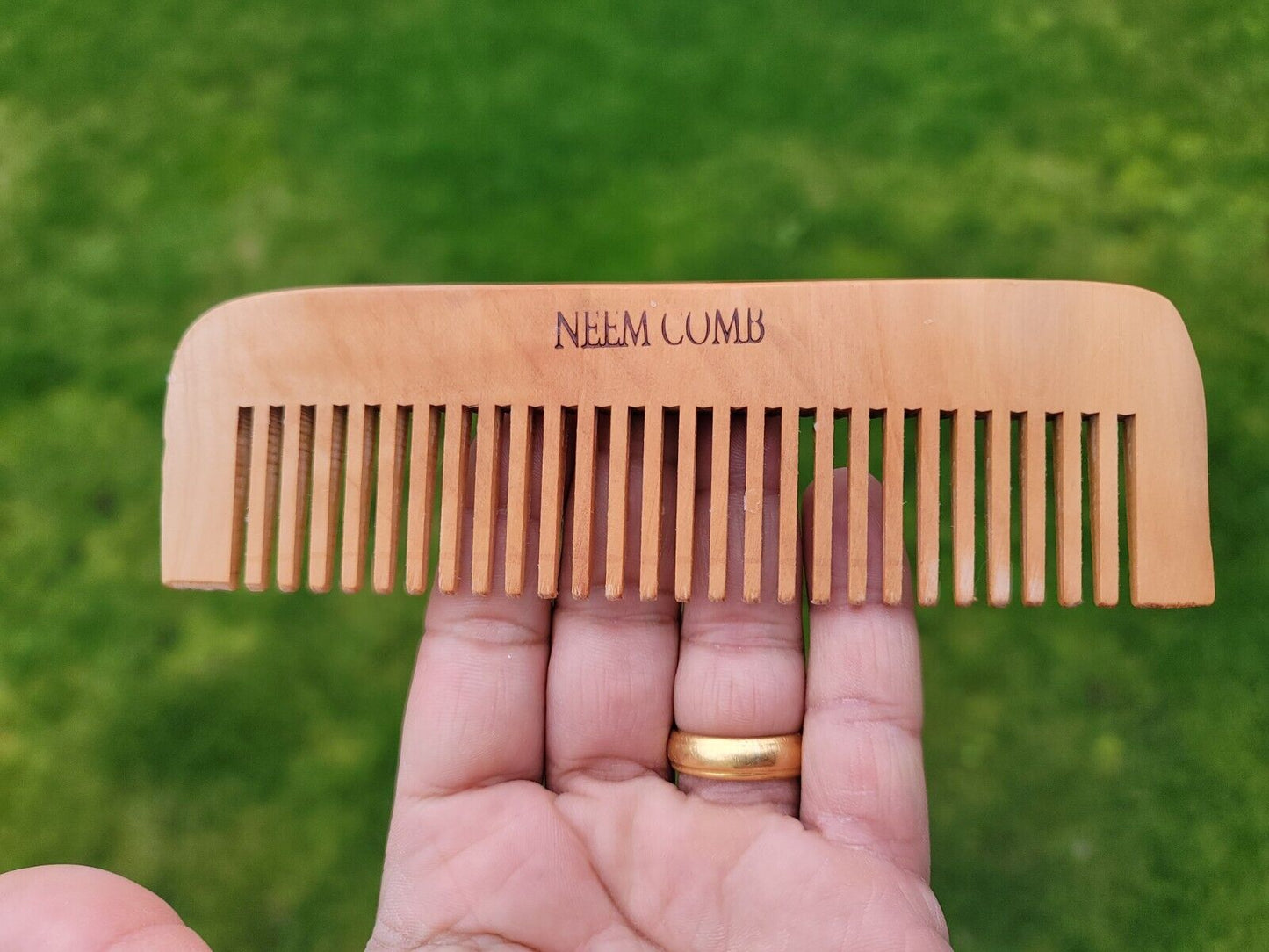 Sikh Neem Wood Comb Khalsa Kanga Singh Kaur Kangi Wooden Kakar Premium Quality