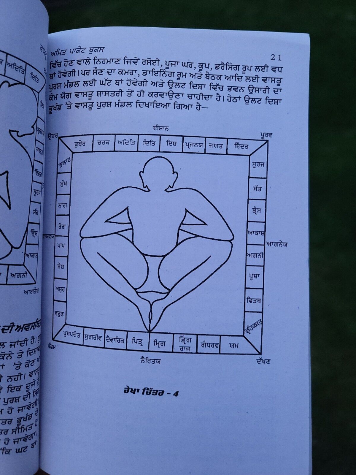 Vaastu Shashtar Punjabi Book de Labh with House Maps for Building Guide Panjabi MQ