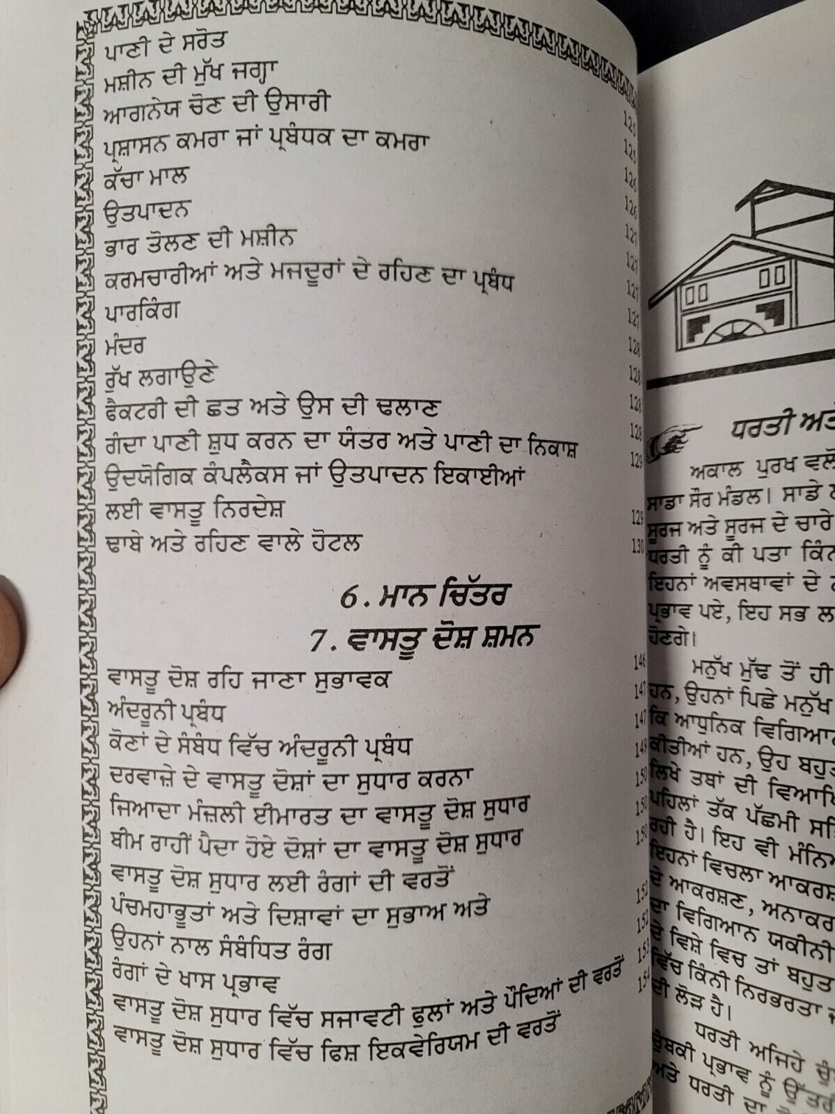 Vaastu Shashtar Punjabi Book de Labh with House Maps for Building Guide Panjabi MQ