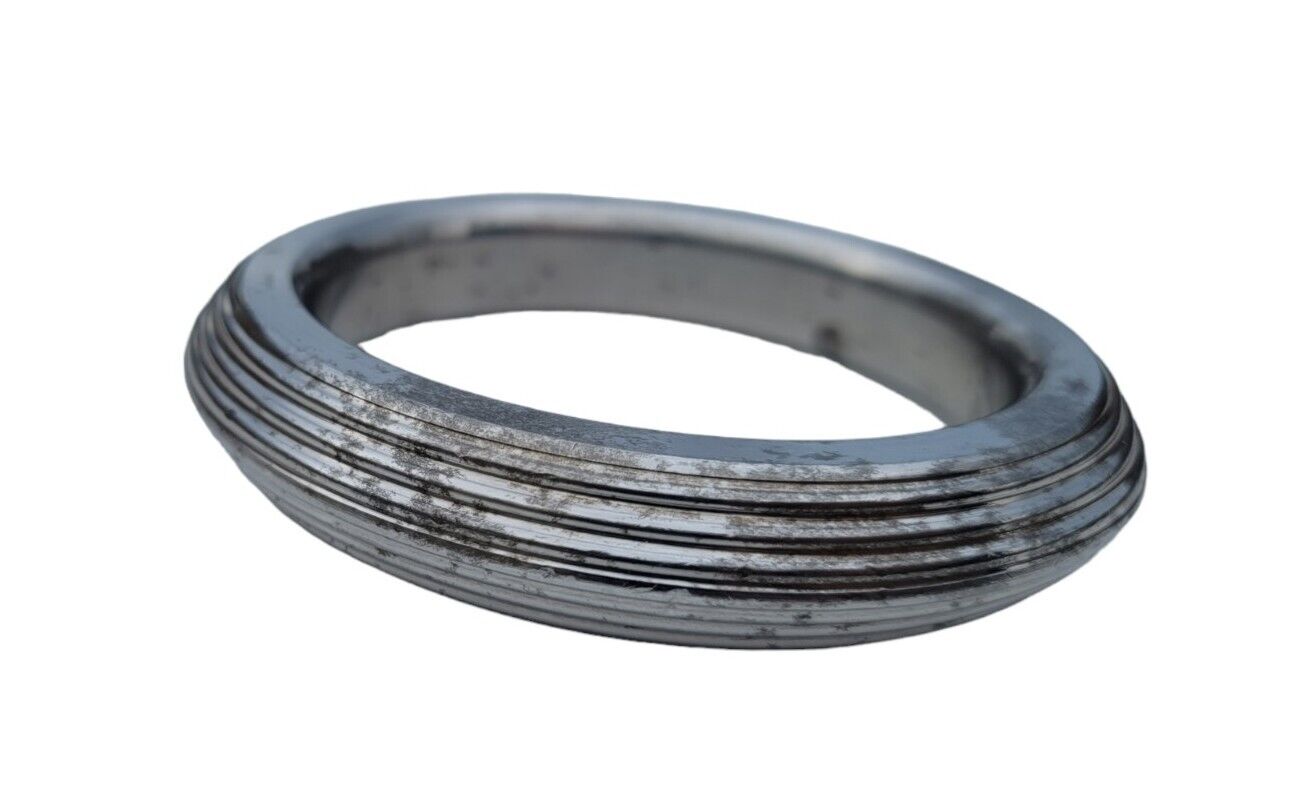 Sikh Kara Sarbloh Kada Pure Iron Heavy Lines Design Khalsa Warrior Bangle OG11