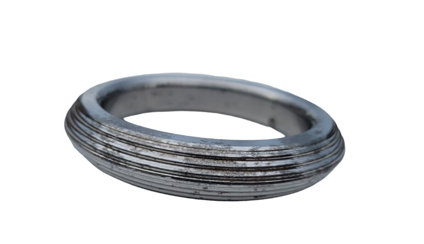Sikh Kara Sarbloh Kada Pure Iron Heavy Lines Design Khalsa Warrior Bangle OG11