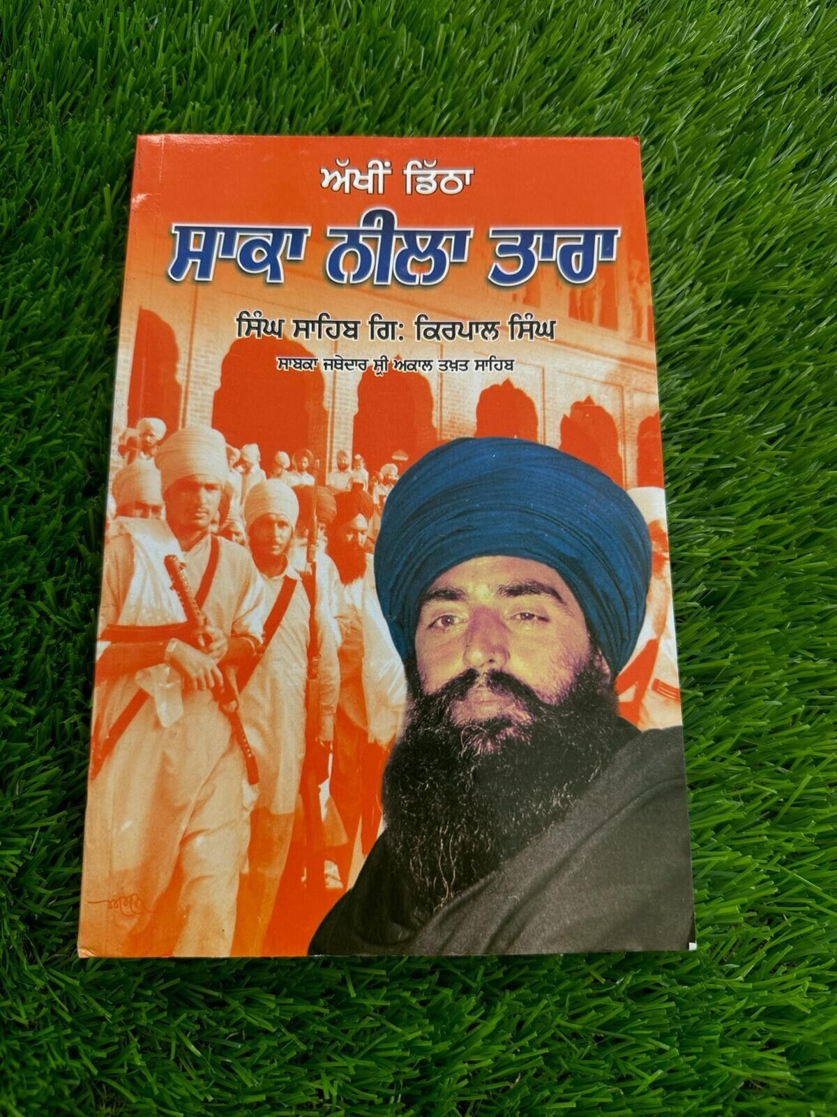 Akhin Ditha Saka Neela Tara Giyani Kirpal Singh  Blue Star Sikh Punjabi Book New