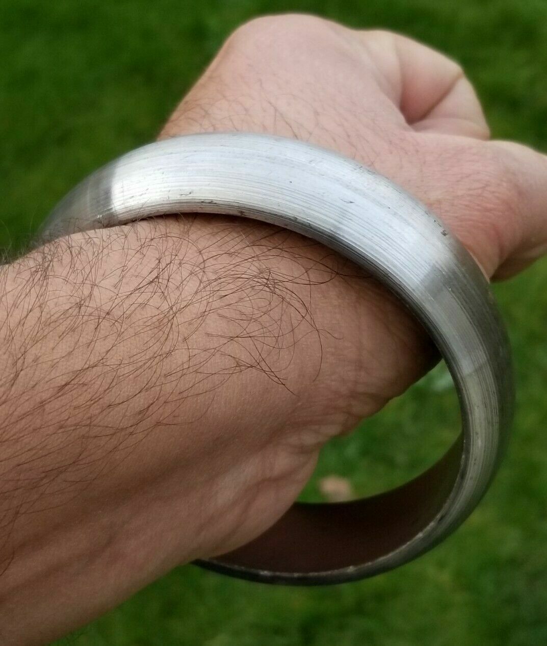 Sikh Sarbloh Kara Pure Iron Khalsa Kada Singh Kaur Round 5Ks Kakar Bangle L11K Loha Sikhism Unisex Bracelet Kakaar 5K Sikhi Karha