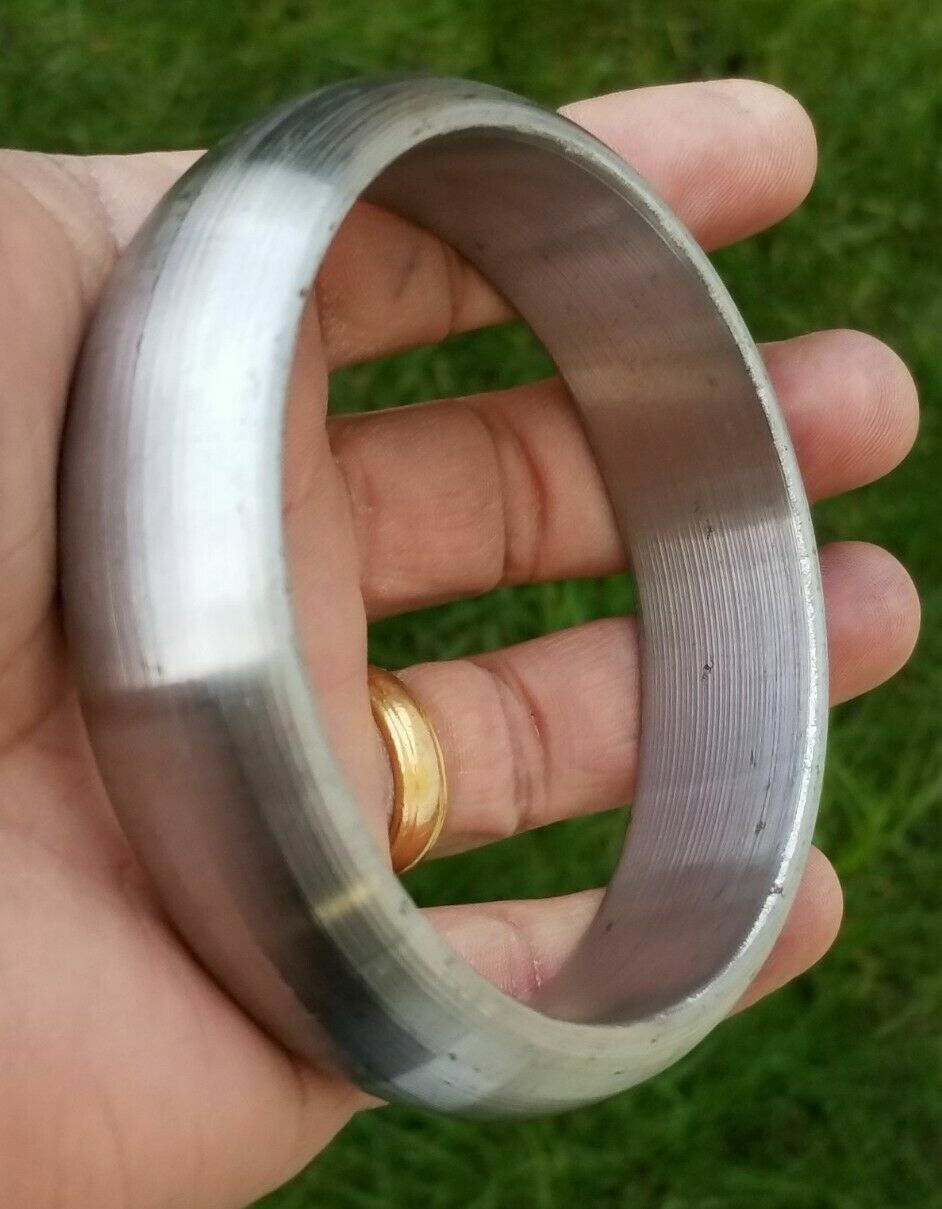 Sikh Sarbloh Kara Pure Iron Khalsa Kada Singh Kaur Round 5Ks Kakar Bangle L11K Loha Sikhism Unisex Bracelet Kakaar 5K Sikhi Karha