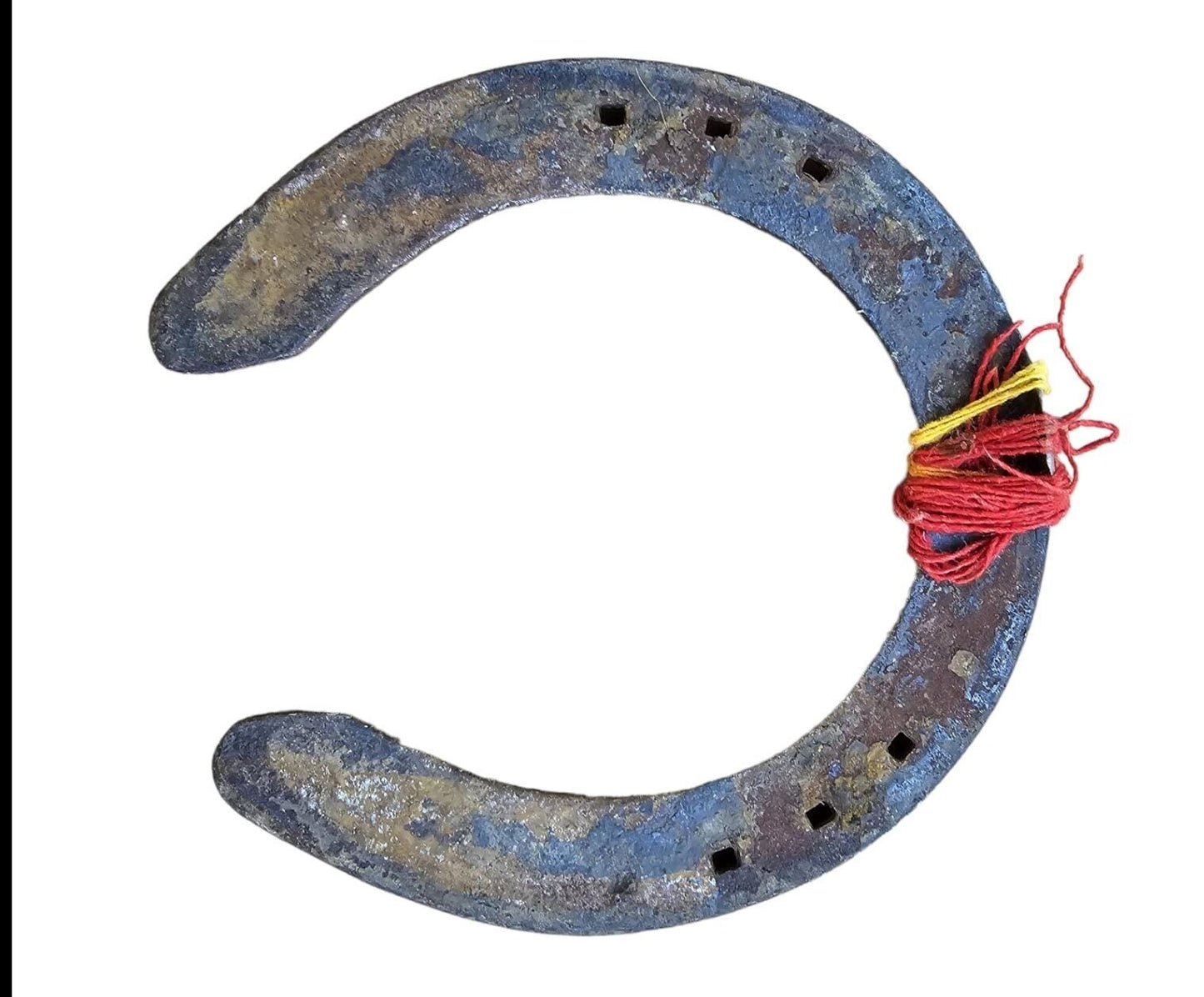 Kala Ghode di Naal Black Horse Shoe Iron Hindu Lucky Shani Dev Evil Eye Shield OJ1