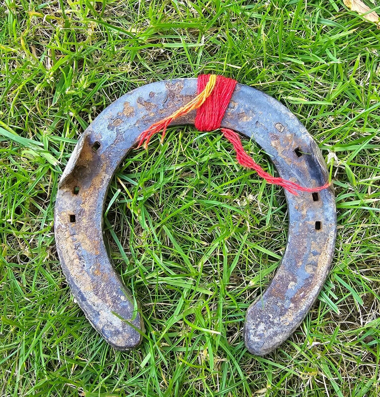Kala Ghode di Naal Black Horse Shoe Iron Hindu Lucky Shani Dev Evil Eye Shield OJ1