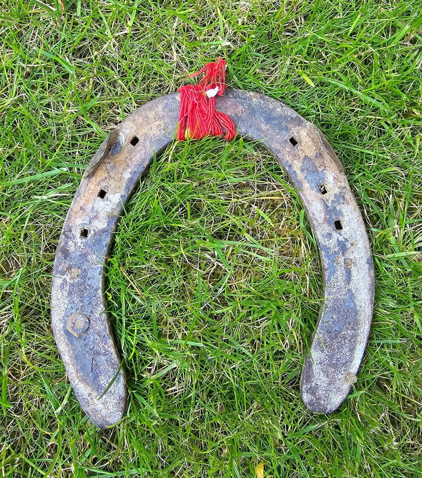 Kala Ghode di Naal Black Horse Shoe Iron Hindu Lucky Shani Dev Evil Eye Shield OJ1