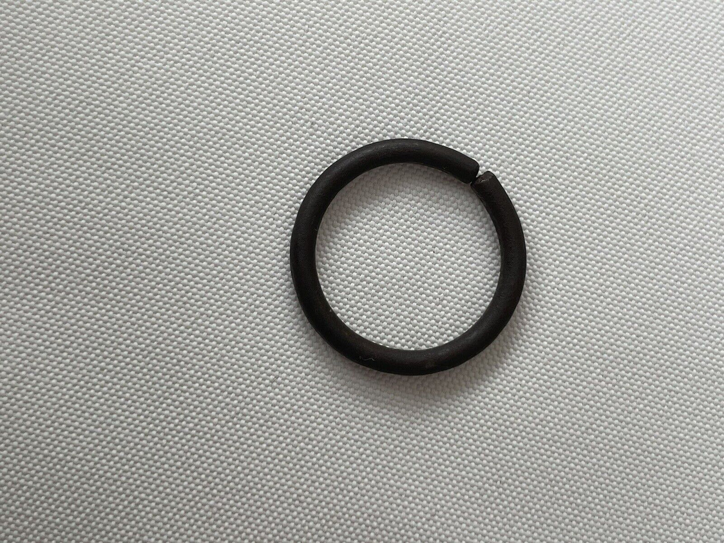 Shani Ring Boat Nail Chala Evil Eye Saturn Protection Plain Iron Astrology MM44G