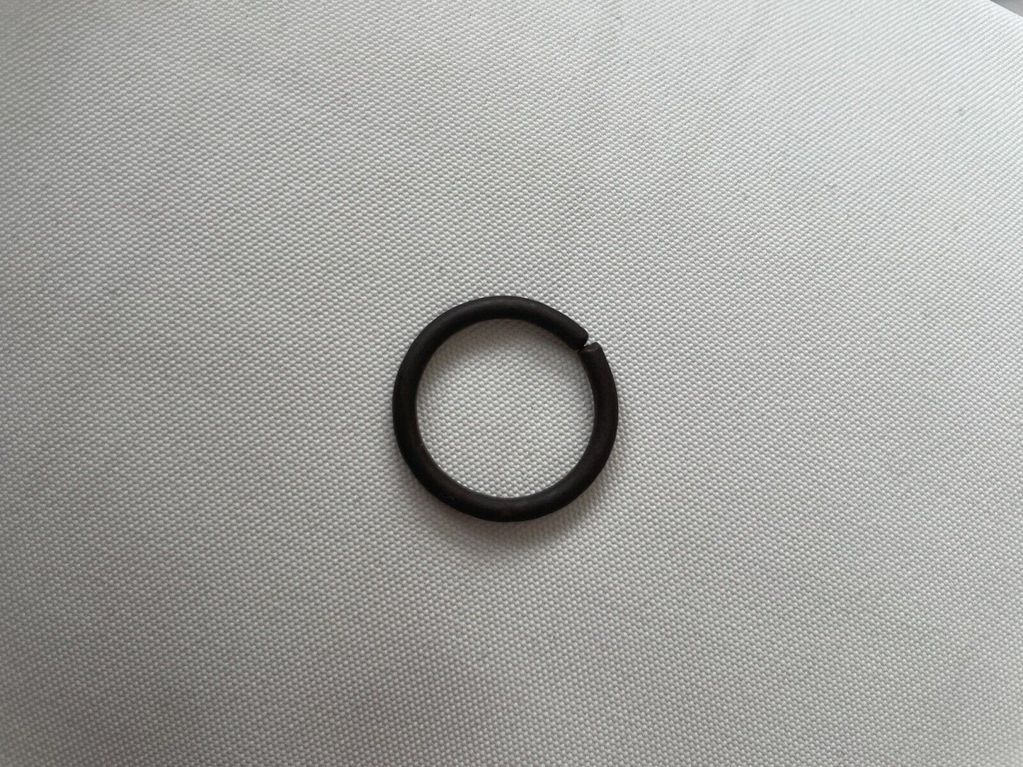 Shani Ring Boat Nail Chala Evil Eye Saturn Protection Plain Iron Astrology MM44G