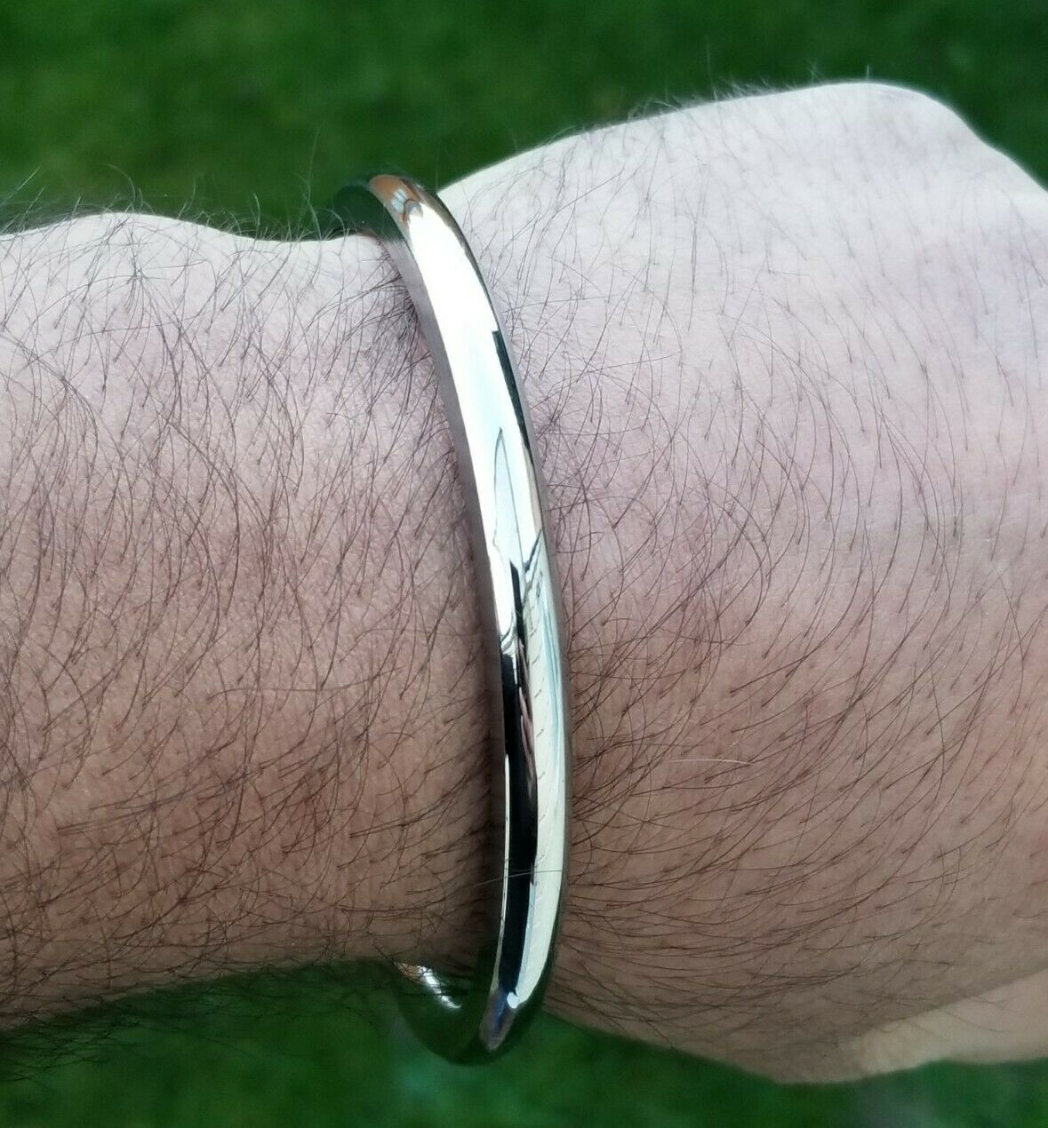 Stainless Steel Sikh Kara Smooth Punjabi Singh Kaur Khalsa Kada Bracelet Gift G8K Karrha Karray Bangle Panjabi