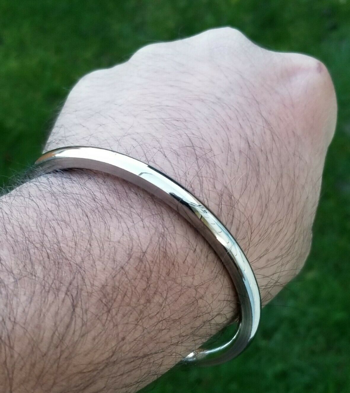 Stainless Steel Sikh Kara Smooth Punjabi Singh Kaur Khalsa Kada Bracelet Gift G8K Karrha Karray Bangle Panjabi