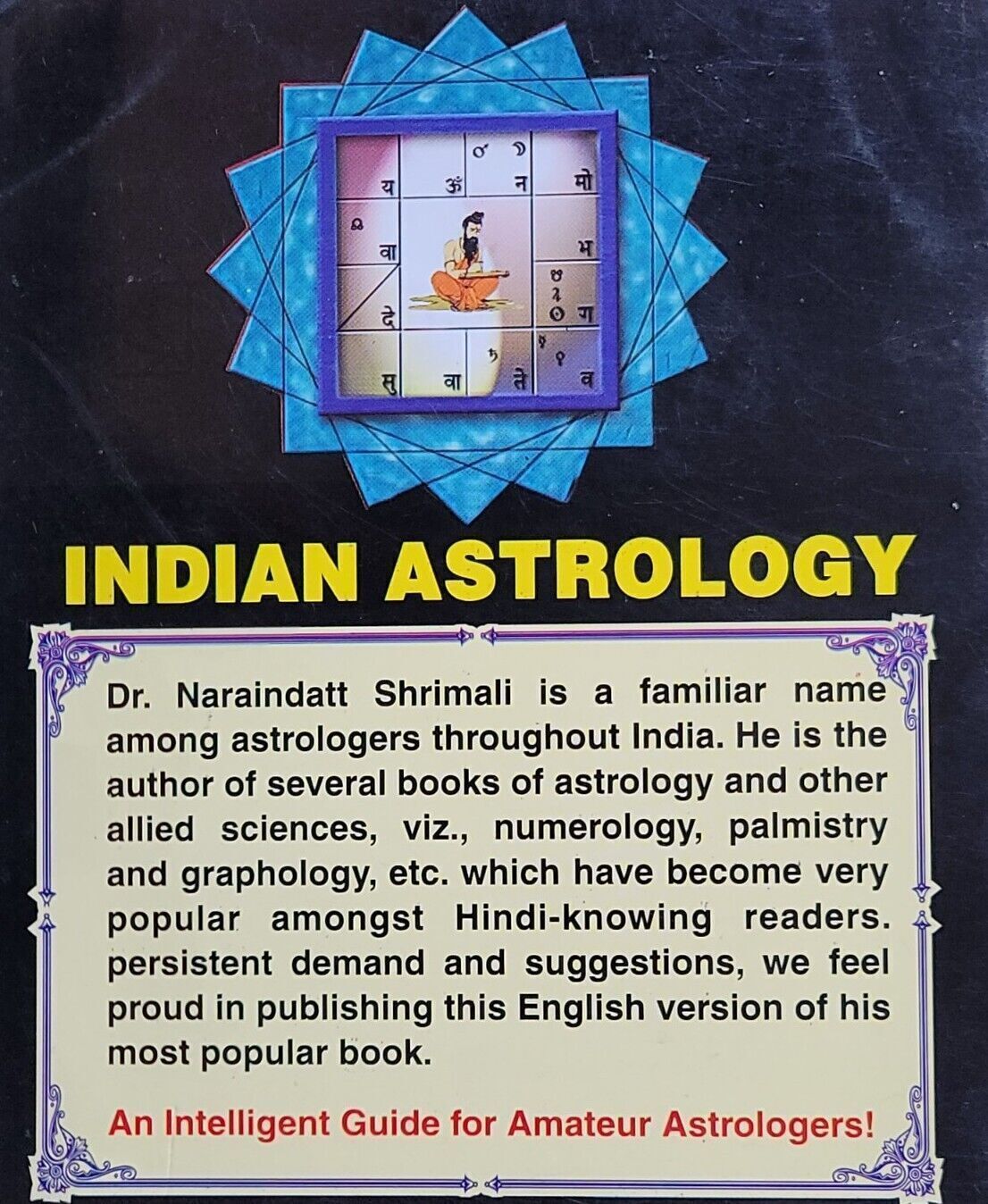 Indian Astrology Book English Dr Narain Dutt Shrimali Hindu Kundli Birth Sign MQ