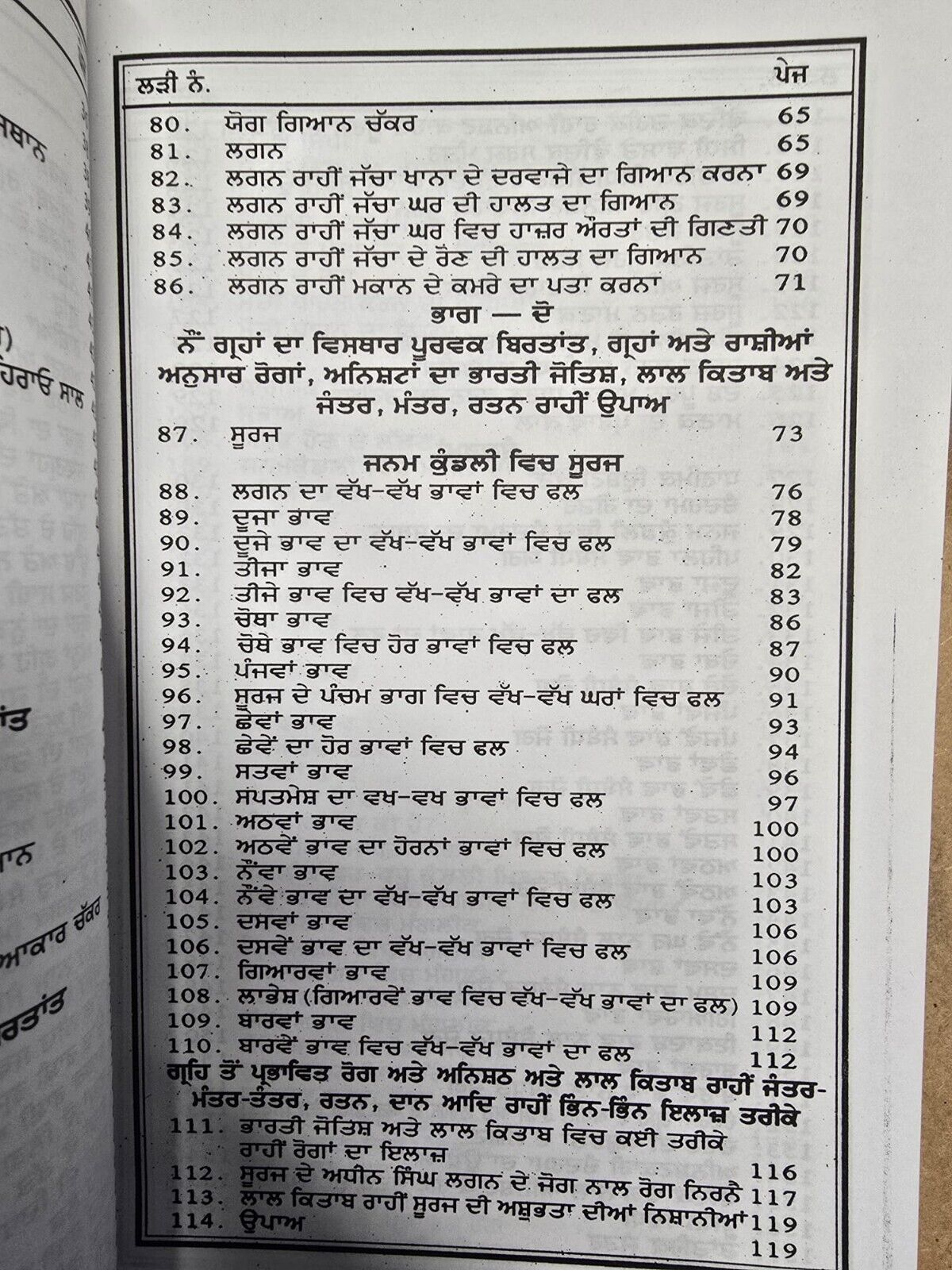 Lal Kitaab Red Book mantar Jyotish Vidya da Khajana in punjabi gurmukhi New A21