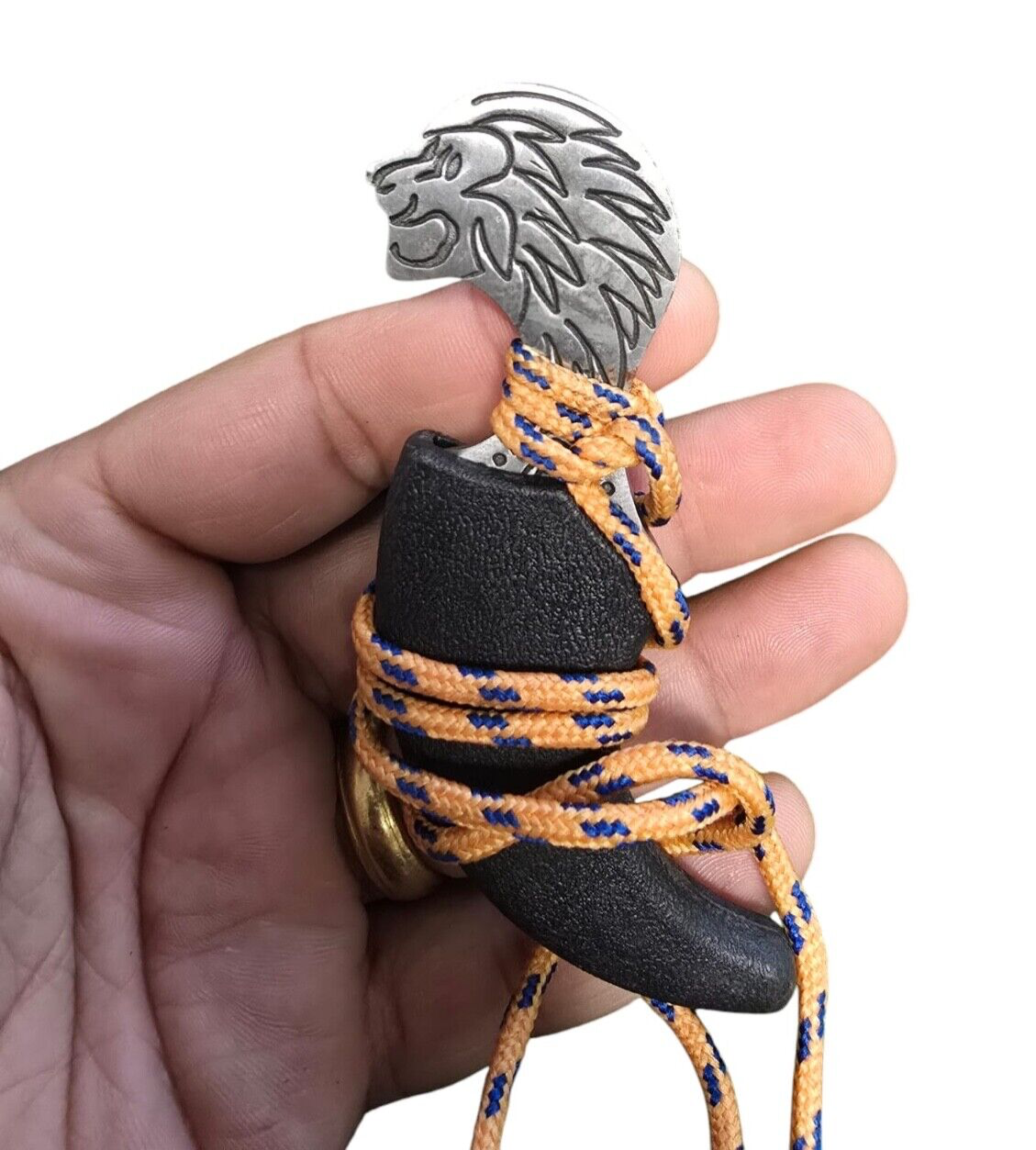 Khalsa Sarbloh punch Pure iron punjabi sikh singh kaur taksali Lion Shastar A7A