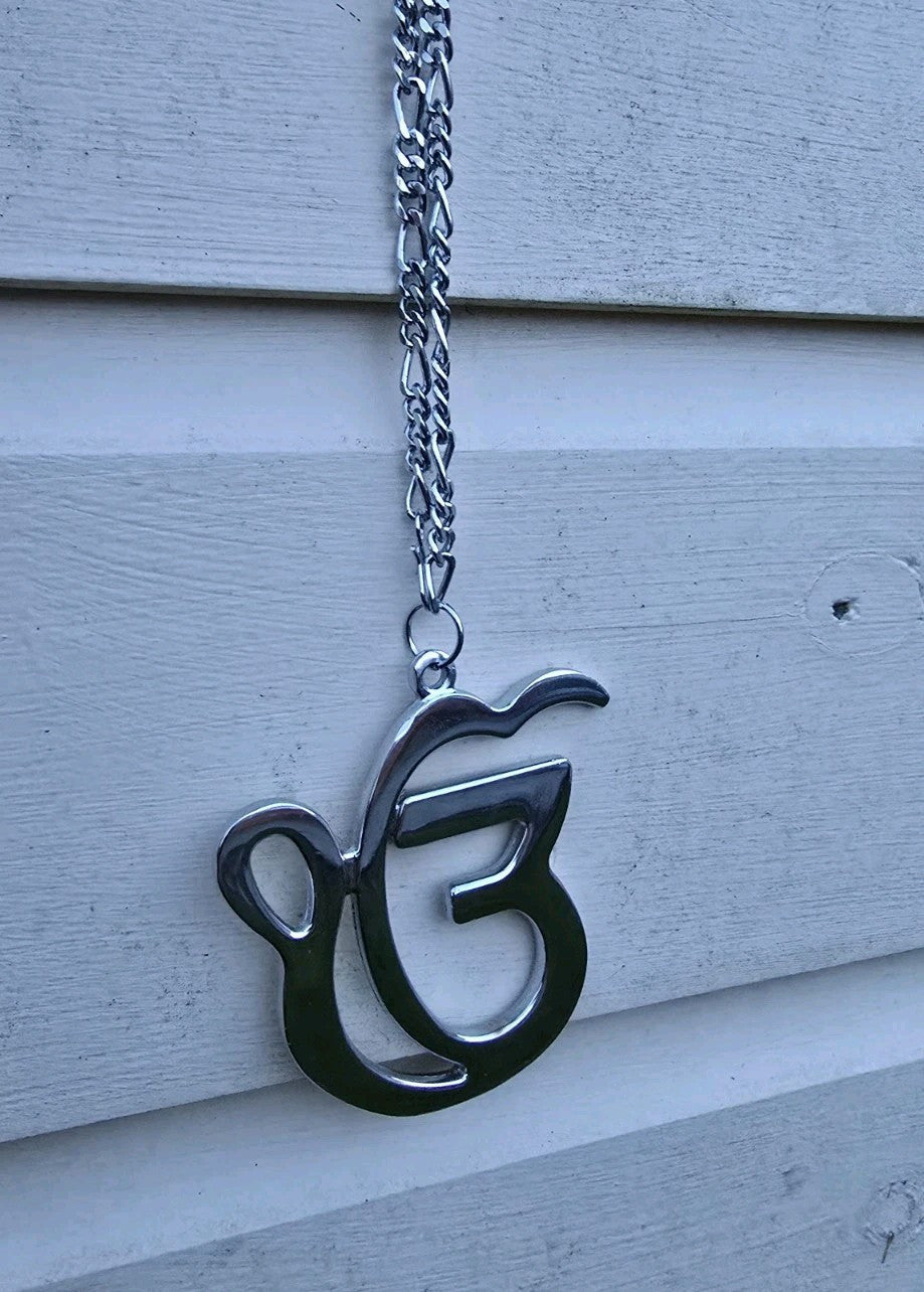 Sikh Ek Onkar Car Hanger Silver Plated Punjabi Stunning Pendant for Rear Mirror