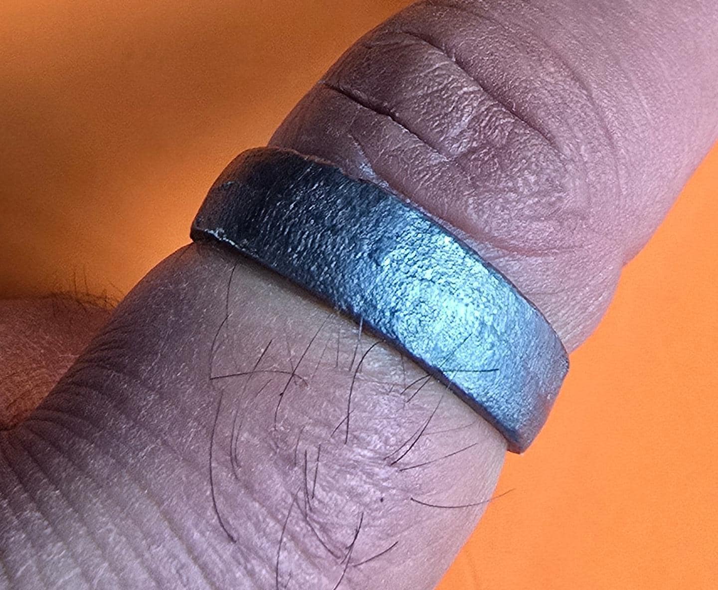 Ranga Lead Ring Range ka Challa Weight Loss Power of Venus Amulet Fat Loss Good Luck Planet Astrology Horoscope Motapa kam kre EE4B Handmade