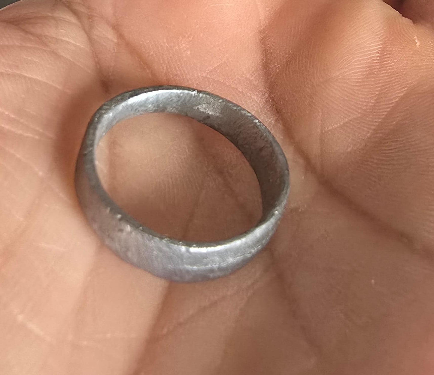 Ranga Lead Ring Range ka Challa Weight Loss Power of Venus Amulet Fat Loss Good Luck Planet Astrology Horoscope Motapa kam kre EE4B Handmade