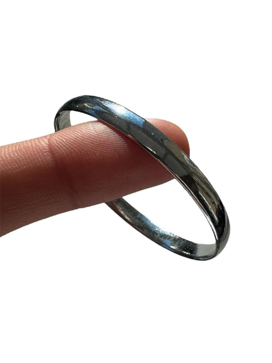 Sikh Kara Chrome Plated Kids Bracelet Kada Singh Kaur Khalsa Kakaar Punjabi Sikhism Bangle Karra Smooth Traditional Design DD55
