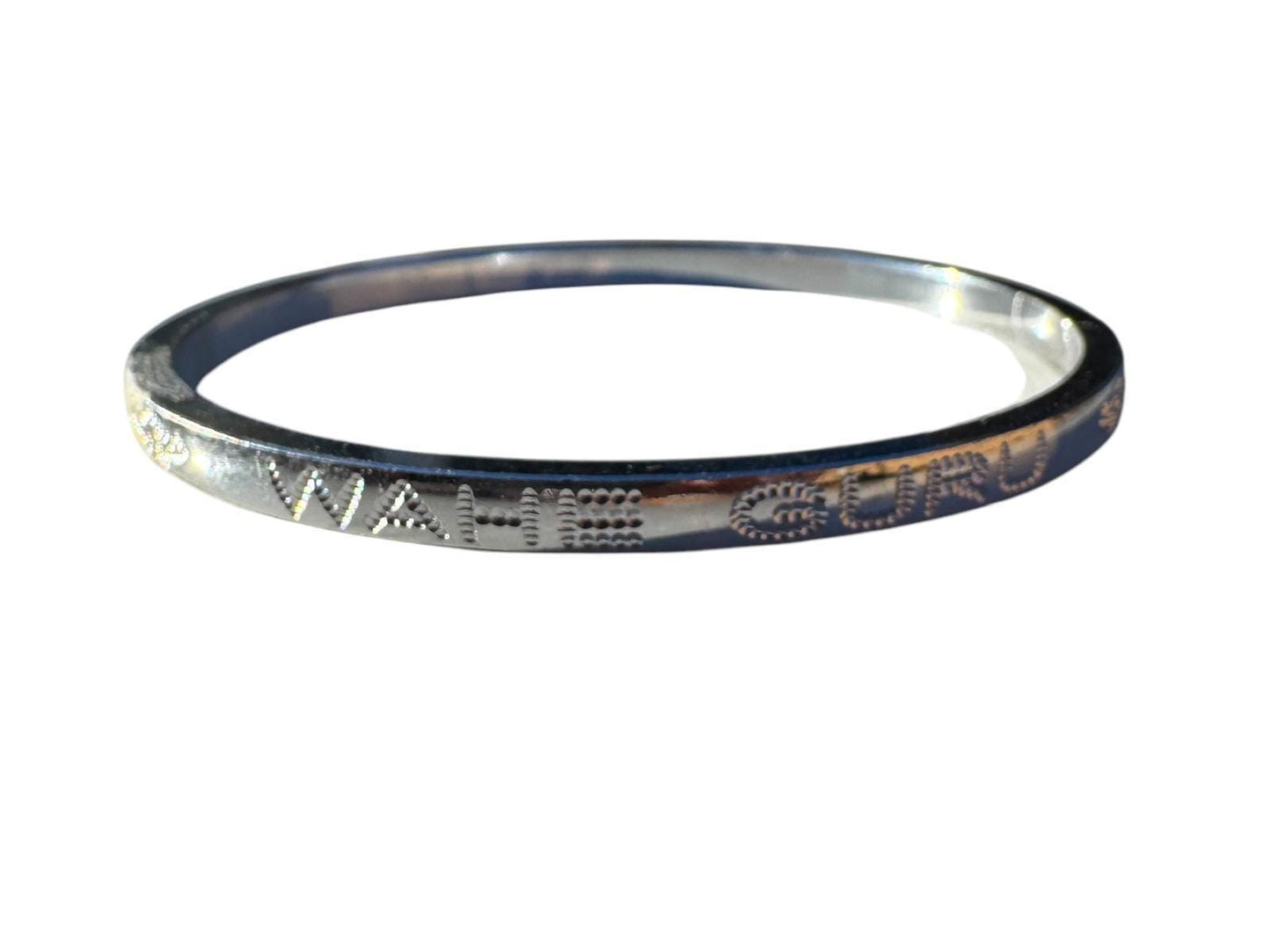 Sikh Kara Silver Plated Waheguru Khanda Laser Engraved Bracelet Kada Singh Kaur Khalsa Kakaar Punjabi Sikhism Bangle Karra Design DD56