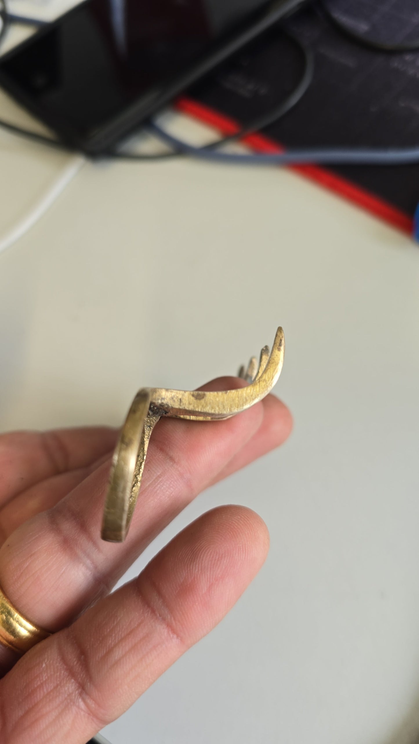 Sikh Brass Bagh Nakhun Bagh Nakh Sher Panja Tiger Claw Khalsa Shastar Ceremonisal