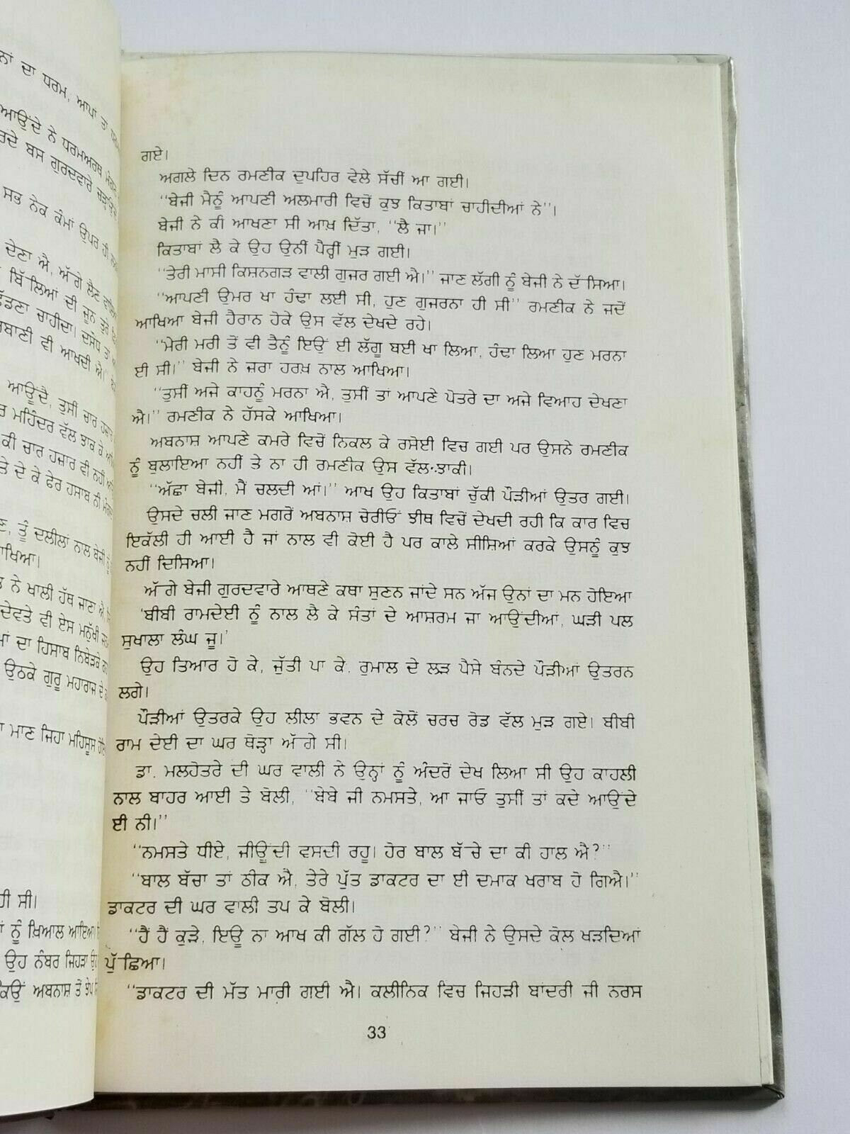Duni Suhawa Bagh Punjabi fiction novel by Dalip Kaur Tiwana Panjabi book b5 new