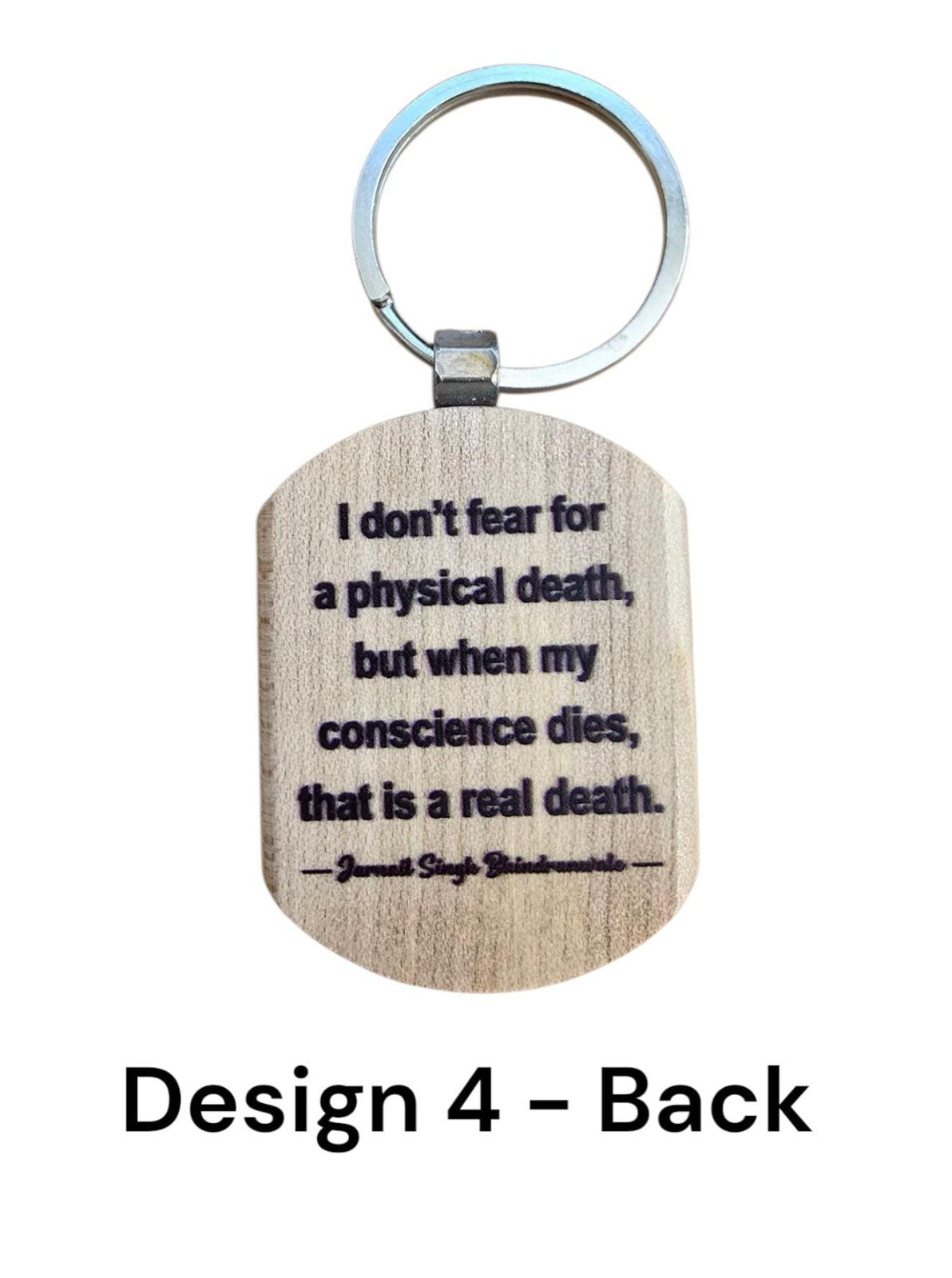Sant Jarnail Singh Ji Bhindranwale Words Key Ring Punjabi Panjab Keychain P2 New