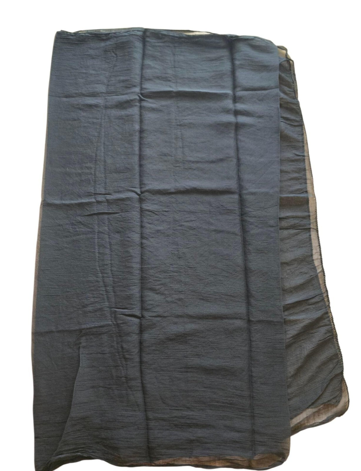 Punjabi Dupatta Black or White Chunni Kaur Singh For Sikh Hindu Muslim Funeral
