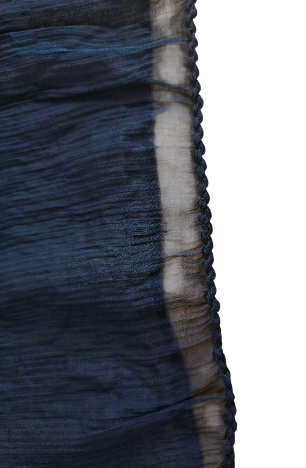 Punjabi Dupatta Black or White Chunni Kaur Singh For Sikh Hindu Muslim Funeral